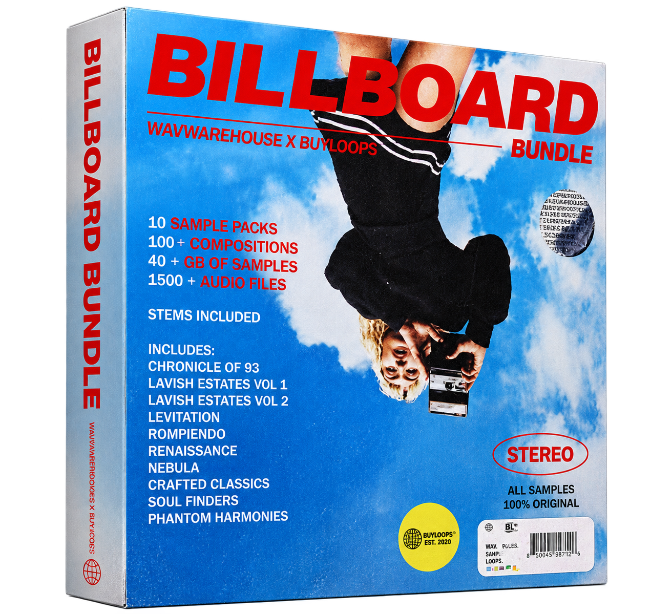 Billboard Bundle sample pack artwork by WAV Warehouse and BUYLOOPS