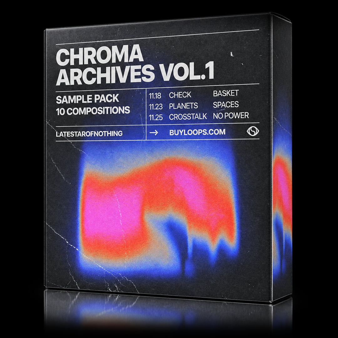 Chroma Archives Vol. 1 sample pack artwork by Latestarofnothing