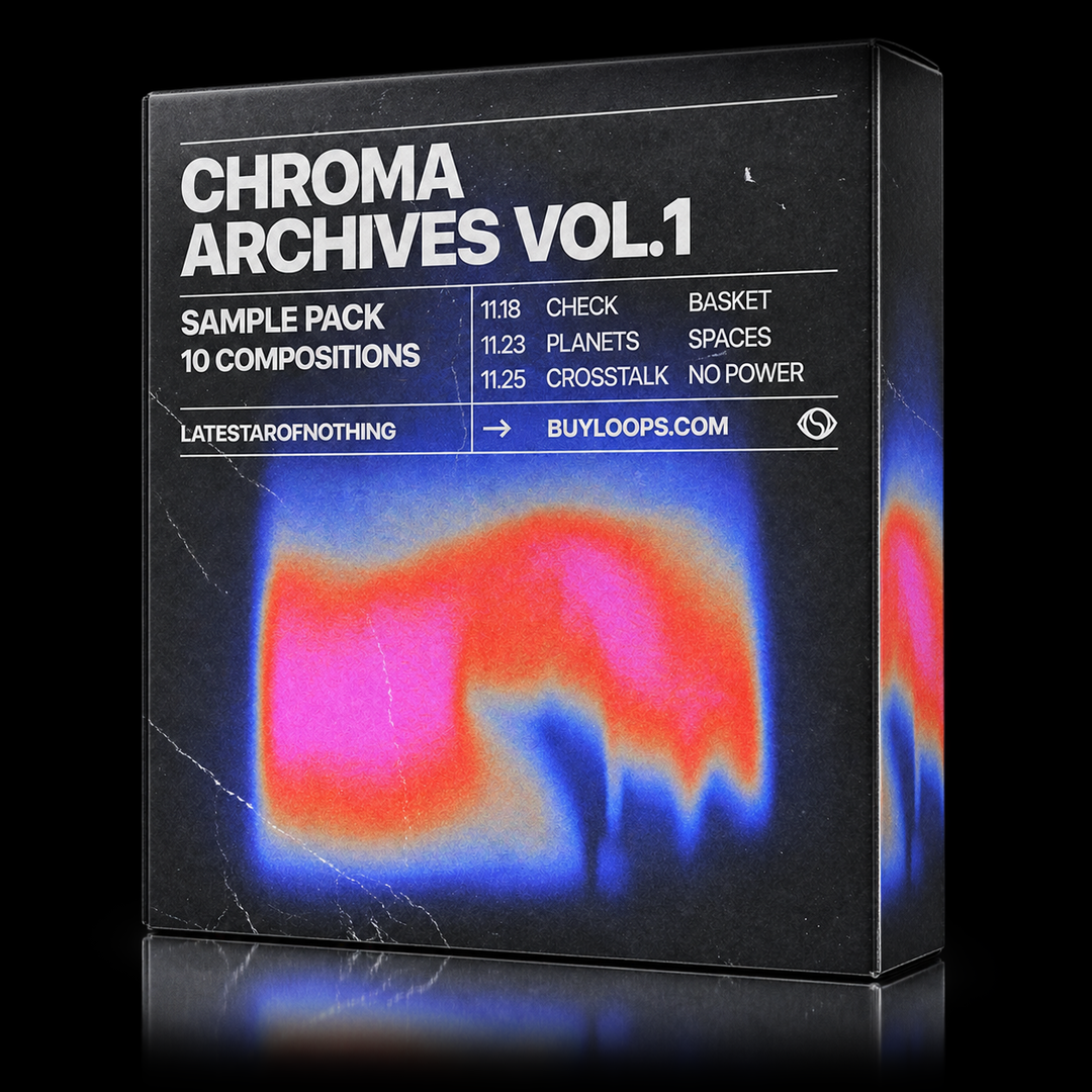 Chroma Archives Vol. 1 sample pack artwork by Latestarofnothing