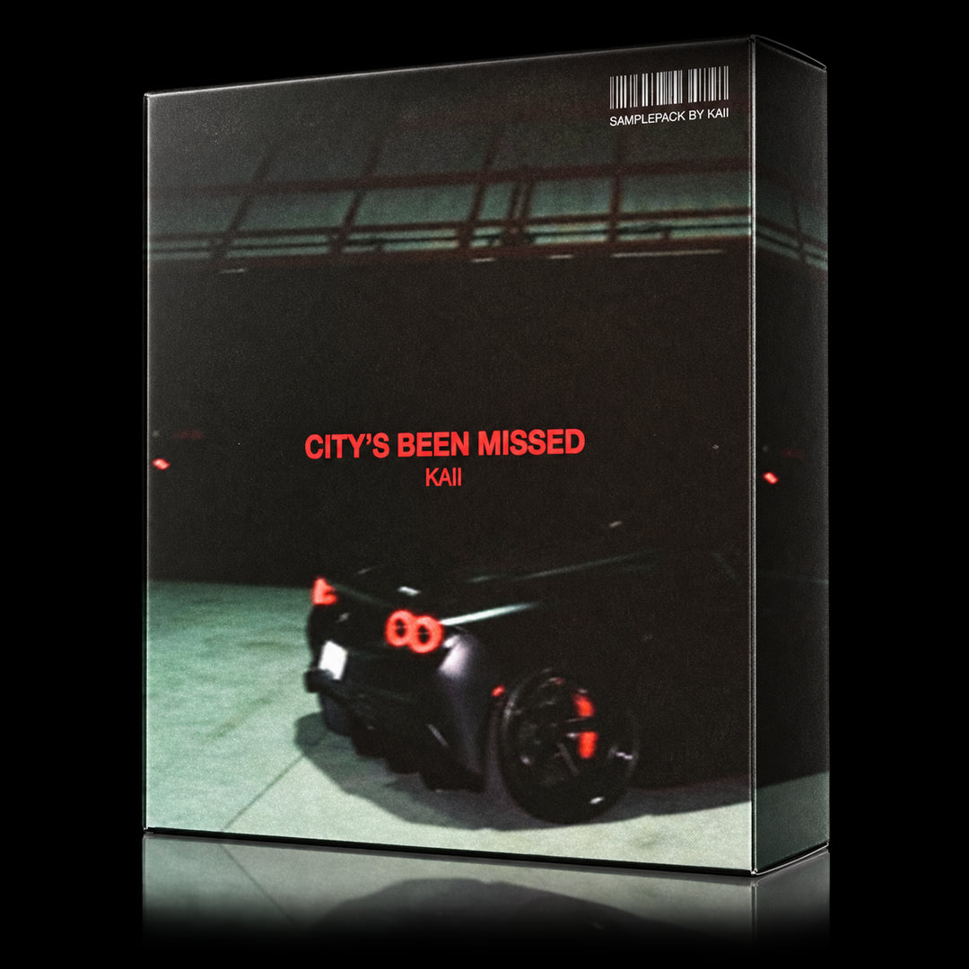 Citys Been Missed sample pack artwork by Kaii