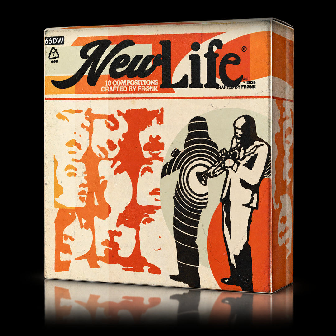 New Life sample pack artwork by Fr@nk
