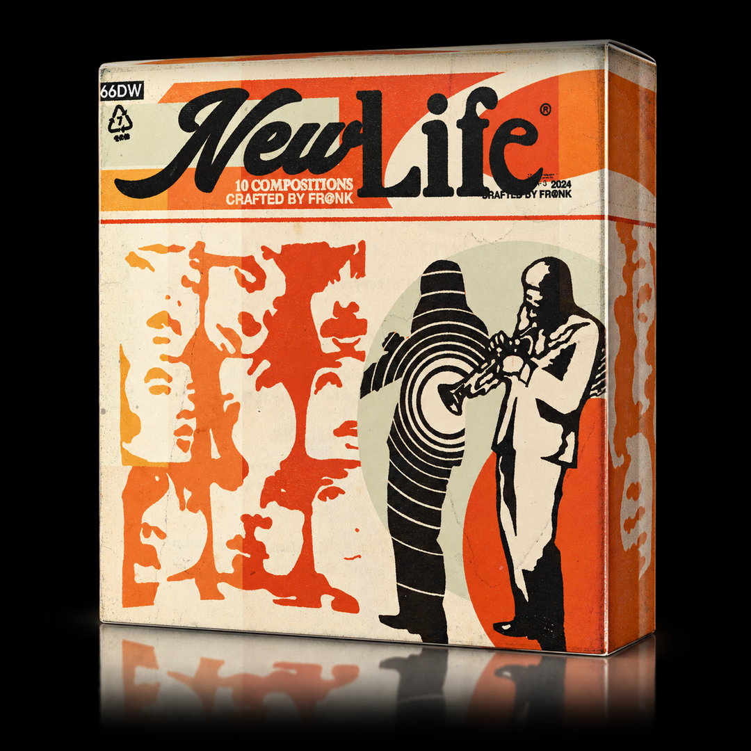 New Life sample pack artwork by Fr@nk