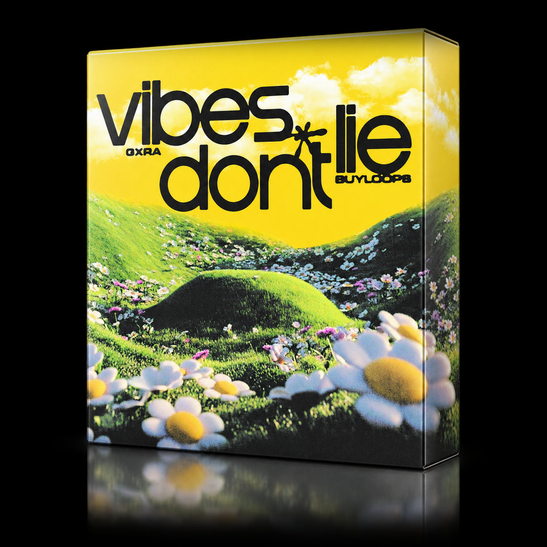 Vibes Don't Lie sample pack artwork by Gxra